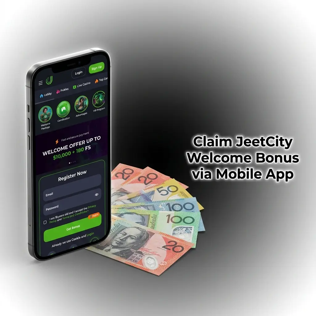 JeetCity app on a mobile device