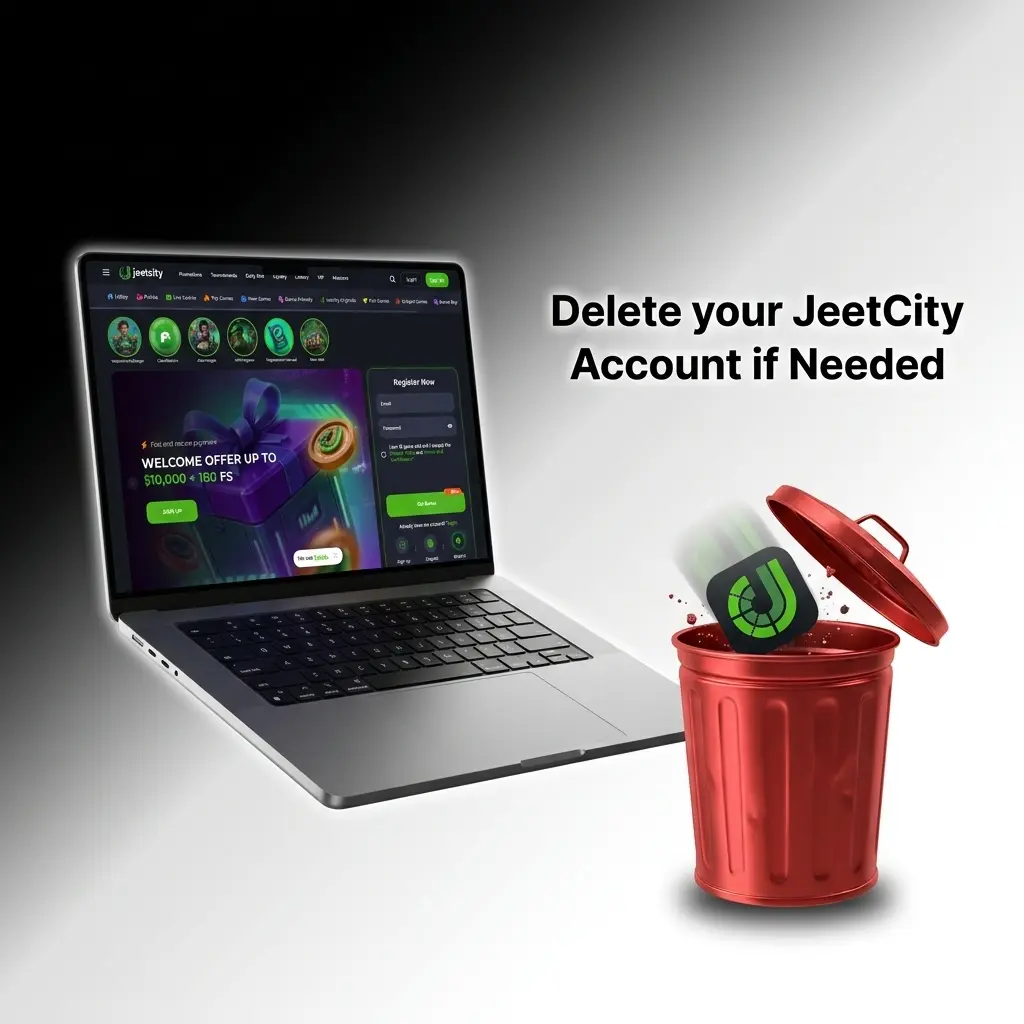 Deleting a JeetCity account