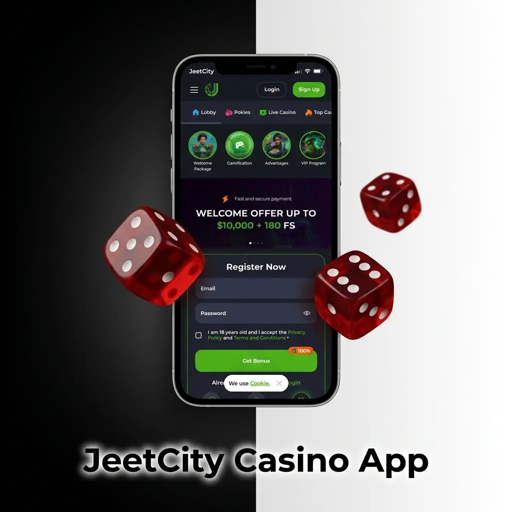 JeetCity Casino app live table screen