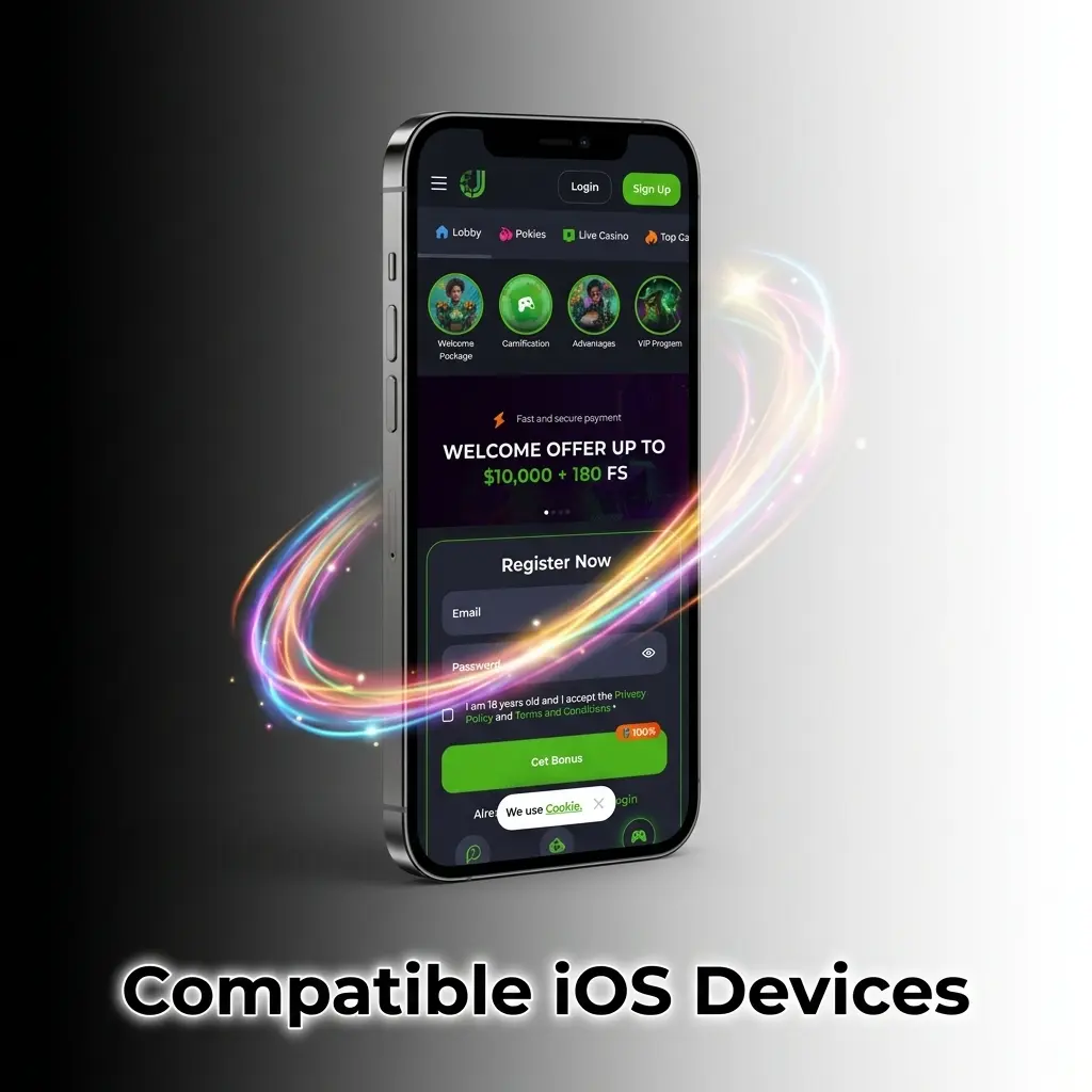 iPhone running the JeetCity app