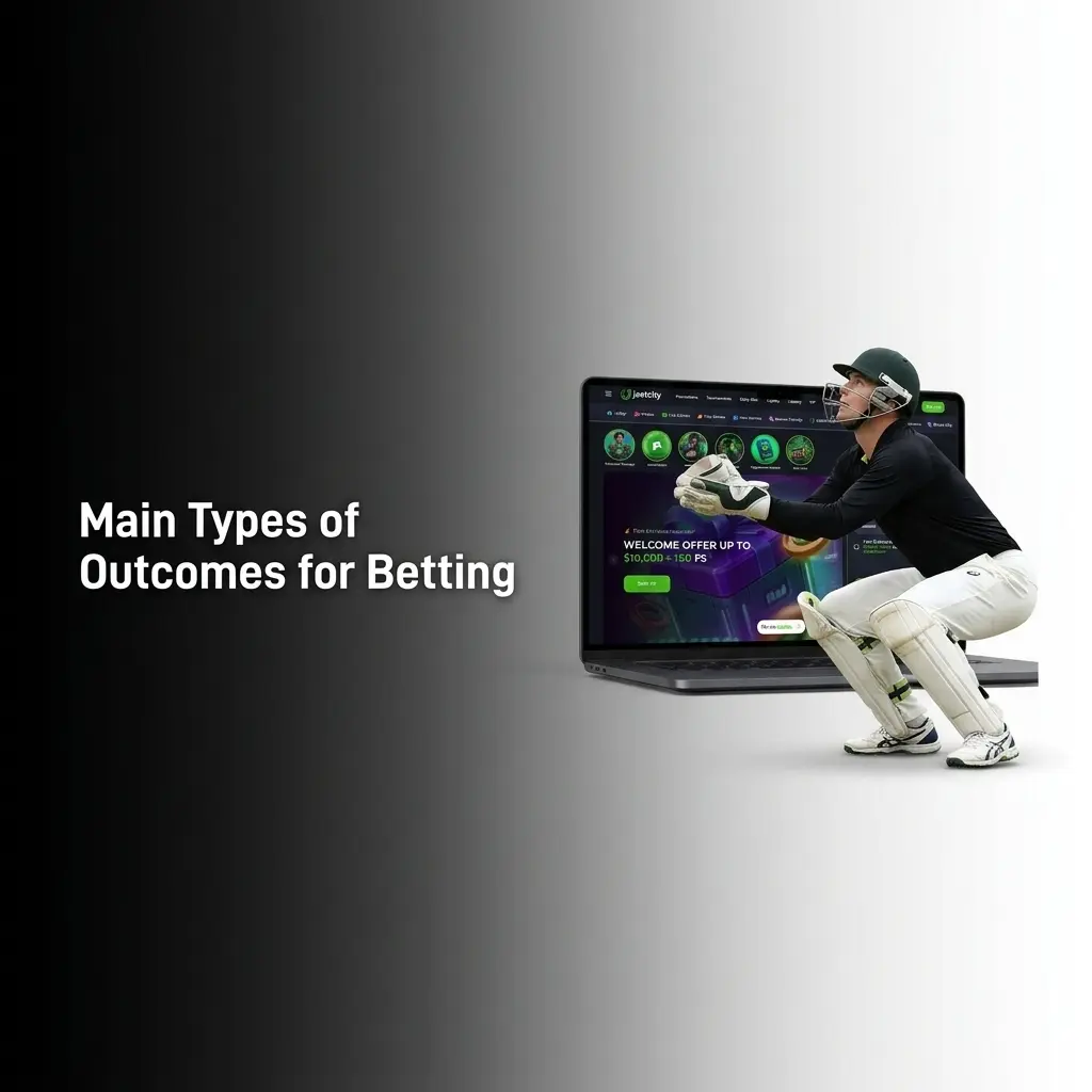 Overview of betting outcome types on JeetCity