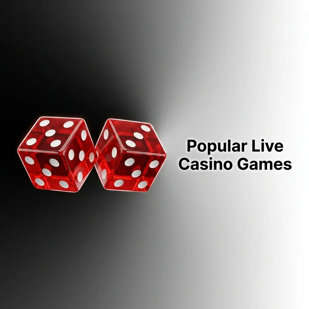 Live dealer casino table with cards and chips