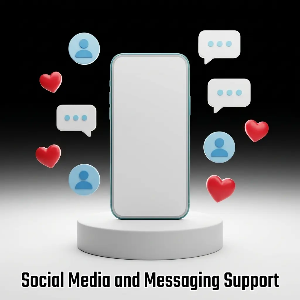 JeetCity social media and messaging support channels