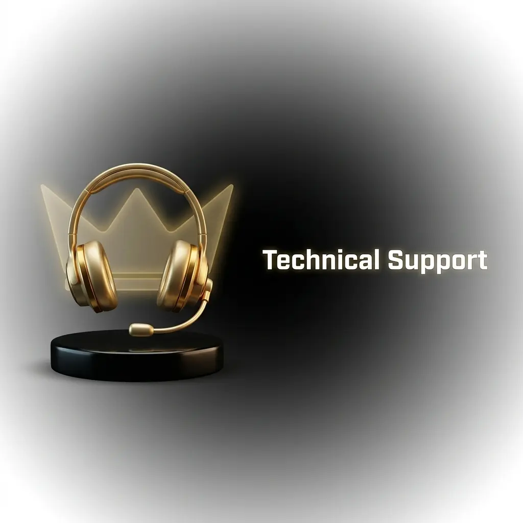 Technical support agent assisting a player