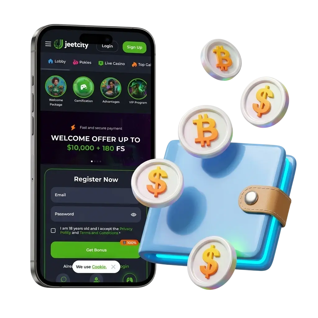 JeetCity withdrawal methods and options for Australian players