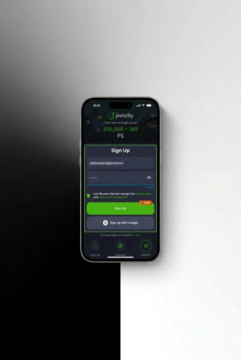 JeetCity mobile app cashier screen