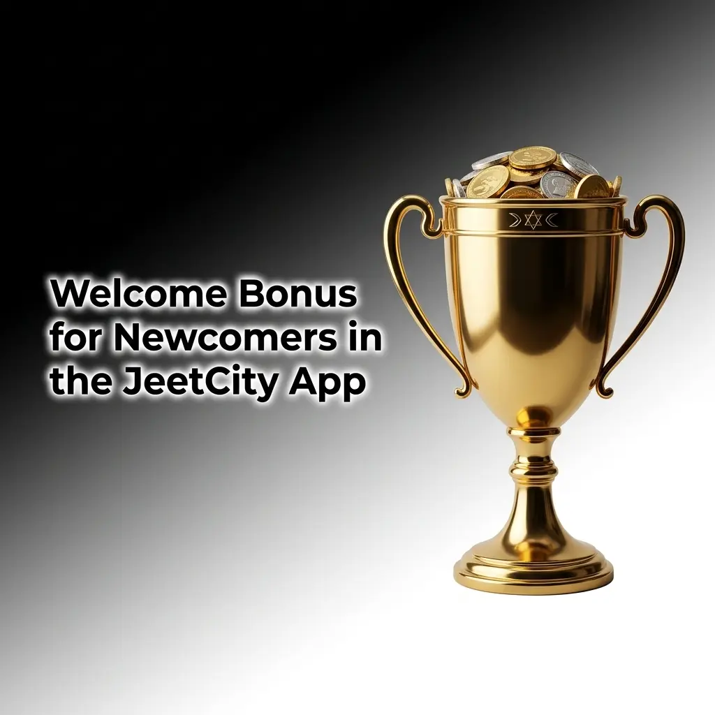 JeetCity app welcome bonus screen